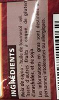 Noix De Cajou Grilles Et Sales Ingredients