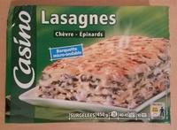 Lasagnes Chvre-pinards, Surgeles Report Card