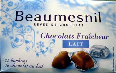 Rves De Chocolat Chocolats Fracheur Lait Beaumesnil