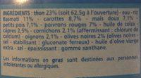 Salade Riz Au Thon 250G Co Ingredients