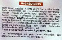 4 Nems Poulet Sauce Nuoc-mm, Parfum  La Menthe (2 Portions) Ingredients