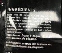 Mini Financiers Aux Amandes Ingredients