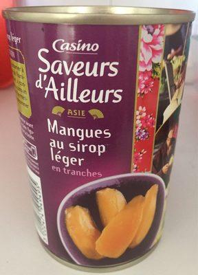 Mangues Au Sirop Lger En Tranches