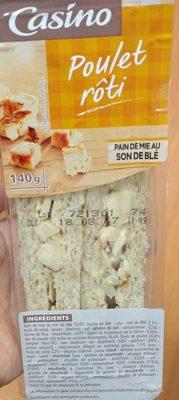 Sandwich Poulet Rti Moutarde  L'ancie