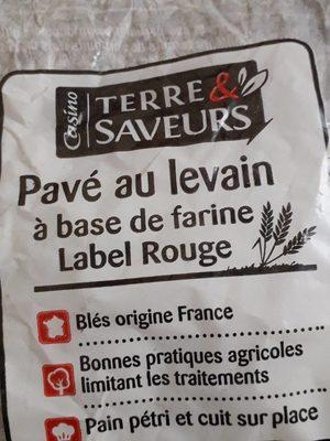 Pav Au Levain  Base De Farine Label Rouge