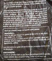 Pav Au Levain  Base De Farine Label Rouge Ingredients