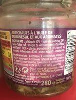 Coeurs D Artichauts Campagnola Ingredients