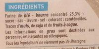 Kouign Amann Breton Ingredients