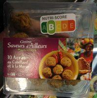 10 Acras Au Cabillaud Et  La Morue Report Card