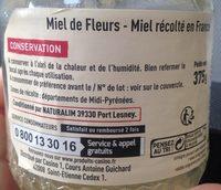 Miel De Fleurs De Midi Pyrenees Ingredients