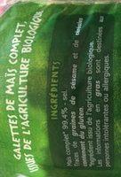 Galettes De Mas Complet Ingredients