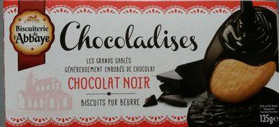150G Chocoladises Noir Biscuiterie De L'abbaye