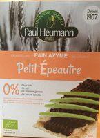 Pain Azyme Petit Epeautre Report Card