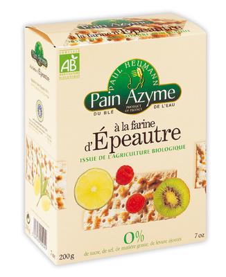 Pain Azyme  L'Epeautre Biologique Paul Heumann