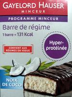 Barre De Rgime Hyperprotine Noix De Coco Report Card