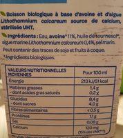 Avoine Ingredients