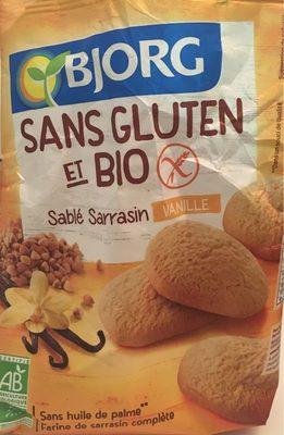 Sabl Sarrasin Vanille Bio Et Sans Gluten