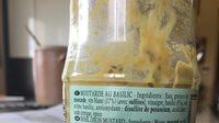 Moutarde Au Basilic Ingredients