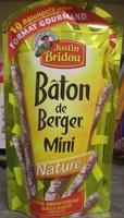 Bton De Berger Mini Nature (Format Gourmand, 10 Btonnets Environ) Report Card