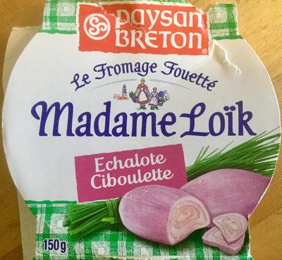 Le Fromage Fouett Madame Lok, Echalote Ciboulette (23 % MG)