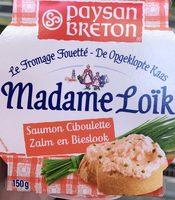 Le Fromage Fouett  Madame Lok Saumon Ciboulette Report Card