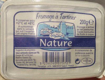 Fromage  Tartiner Nature