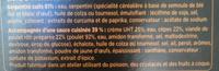 Serpentini Cpes & Poulet, LunchBox Ingredients