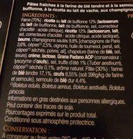 Champignon, Cepes Et Truffes Dete Ingredients