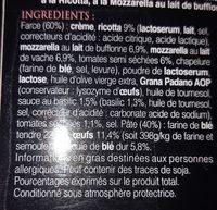 Pomodori Mozzarella Da Latta Di Buffala E Basilico Ingredients