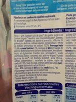 Ravioli Frais Au Jambon Ingredients