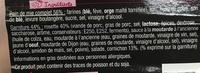 Sandwich Le Mga - Club - Rosette Moutarde  L'ancienne X3 / Pain Complet Ingredients