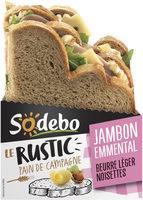 Le Rustic - Jambon Emmental Beurre Lger Et Noisettes Report Card