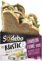 Le Rustic - Jambon Fum Brie Beurre Lger Et Fines Herbes Report Card