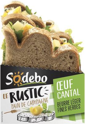 Le Rustic - Oeuf Cantal Beurre Lger Et Fines Herbes