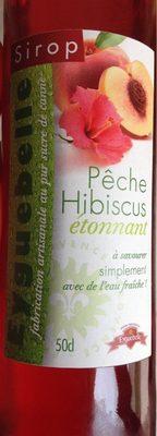 Sirop Pche Hibiscus