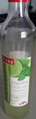 Sirop Menthe Citron Vert 