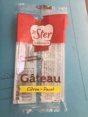 Gateau Citron Pavot