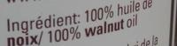 Huile De Noix Ingredients