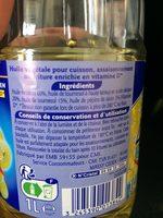 Huile 4 Graines Ingredients