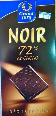 Chocolat Noir 72 % De Cacao