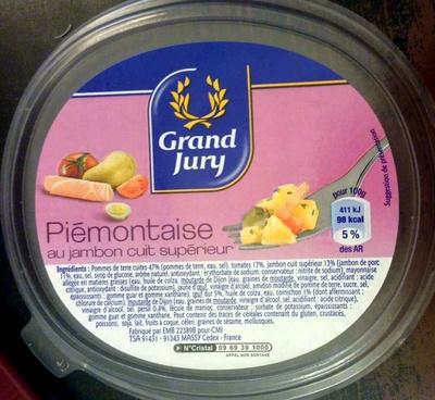 Salade Pimontaise Au Jambon