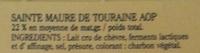 Sainte-Maure De Touraine Ingredients