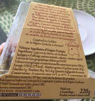 Fromage De Chvre Valenay Au Lait Cru Report Card