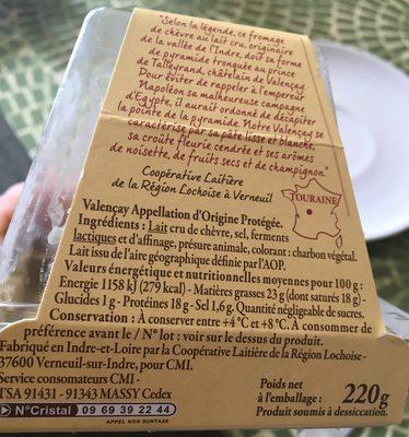 Fromage De Chvre Valenay Au Lait Cru