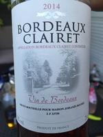 Bordeaux Clairet Report Card