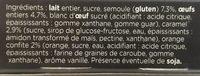 Gteau De Semoule  LOrange Confite Nappage Caramel Ingredients