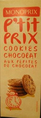Cookies Chocolat Aux Ppites De Chocolat