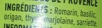 Herbes De Provence Ingredients