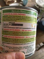 Haricots Blancs Prpars Ingredients
