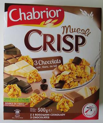 Muesli Crisp 3 Chocolats